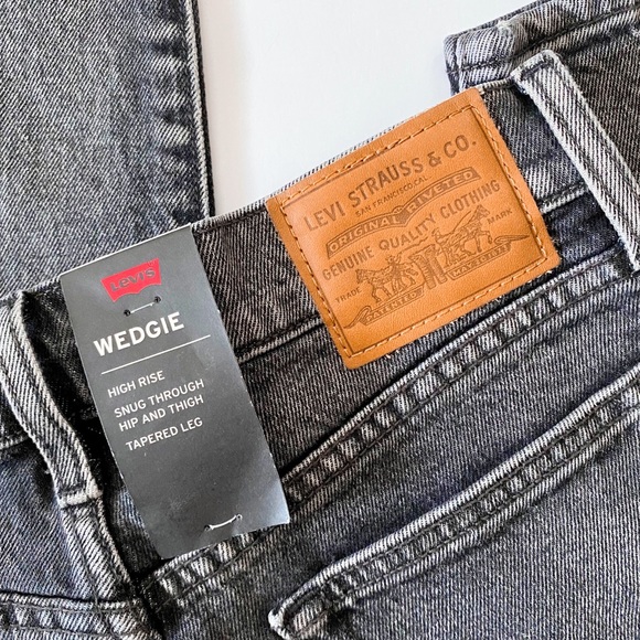 Levi’s Wedgie Icon Fit Button Fly Jeans Better Weatherhead 26 - Picture 6 of 11